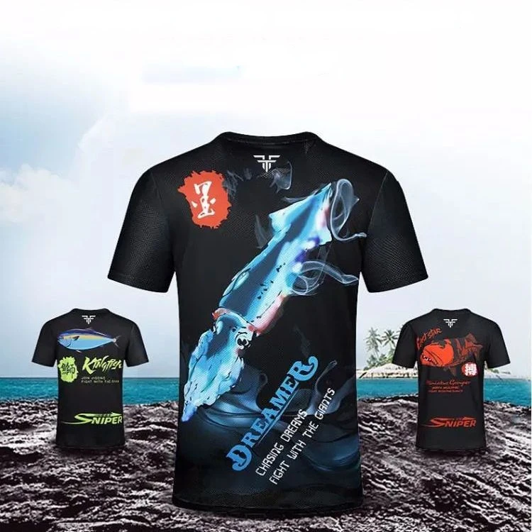 Fishing Quest - Short Sleeve Fishing Suit with Ice
