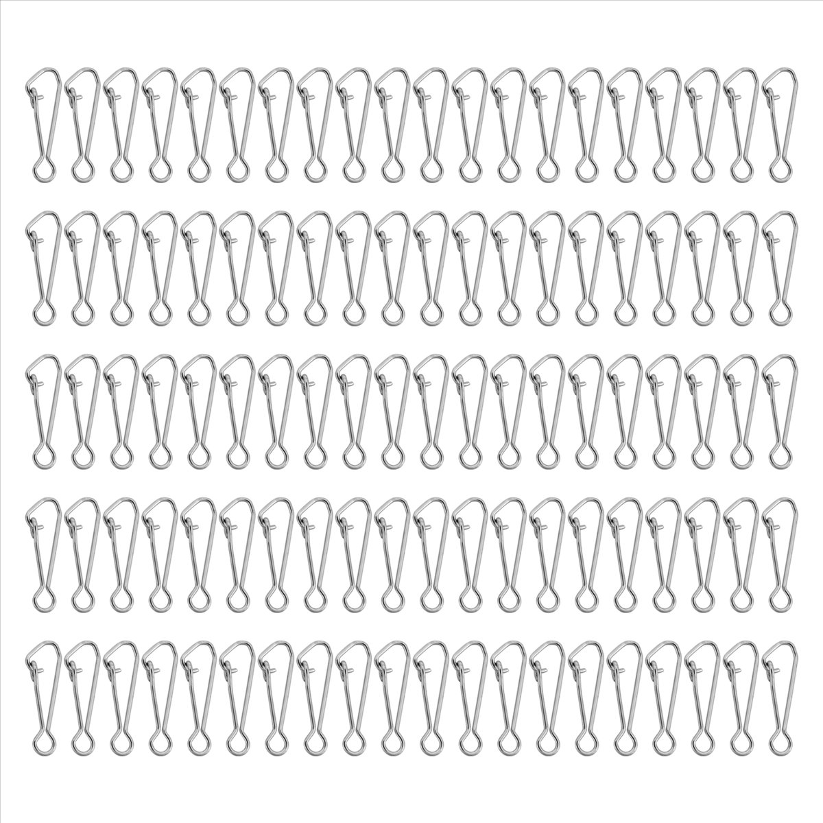 AD45 100Pcs Fishing Hooked Sna - Carp Fishing Tackle 评论和价格