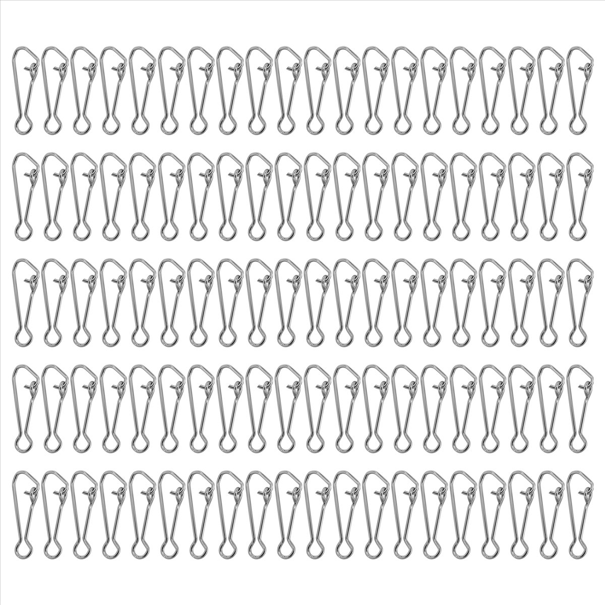 AD45 100Pcs Fishing Hooked Sna - Carp Fishing Tackle 评论和价格