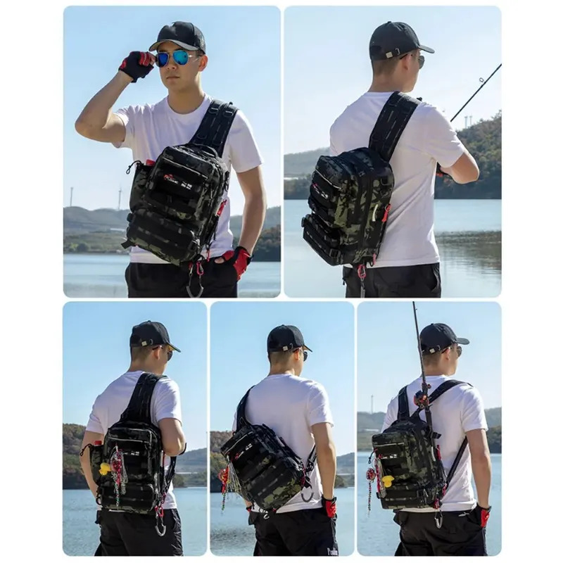 Fishing Tackle Backpack Storag - Fishing Equipment Bait 评论和价格