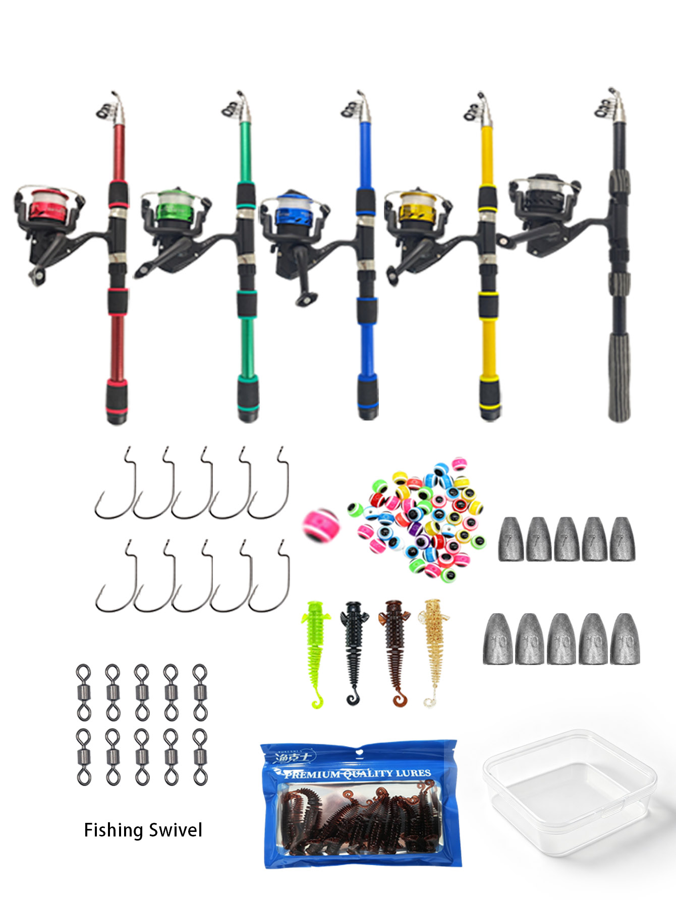 1.8m Telescopic Fishing Rod Co - Fishing Equipment Online 评论和价格