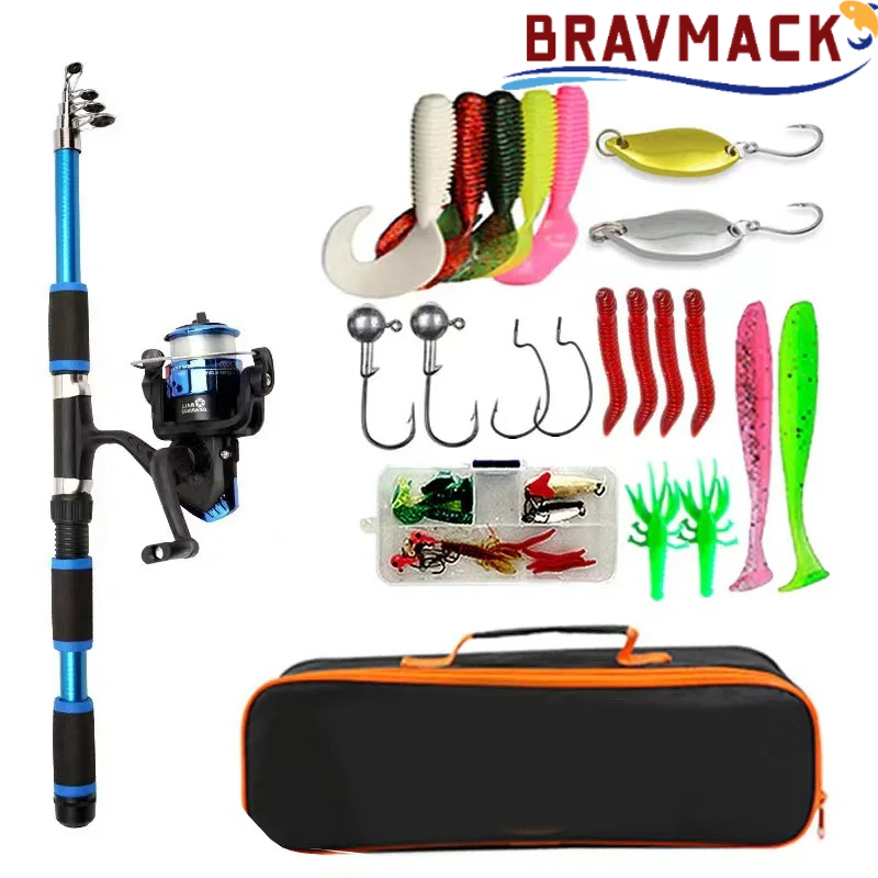 BRAVMACK Travel Telescopic Fis - Fishing Equipment Online 评论和价格