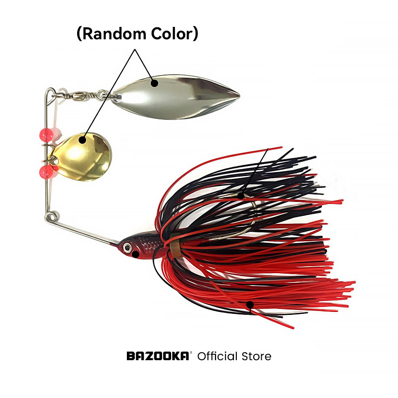 Bazooka 15g 18g Spinnerbait Fi - Fishing Equipment Parts 评论和价格