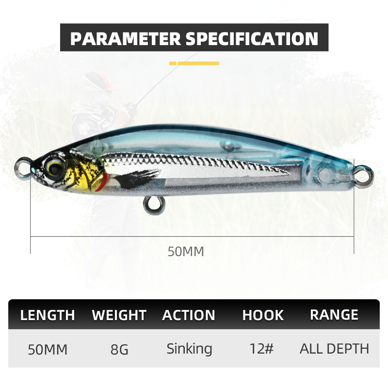 BLUX EXILE 50 Sinking Gravity  - Fishing Equipment Parts 评论和价格