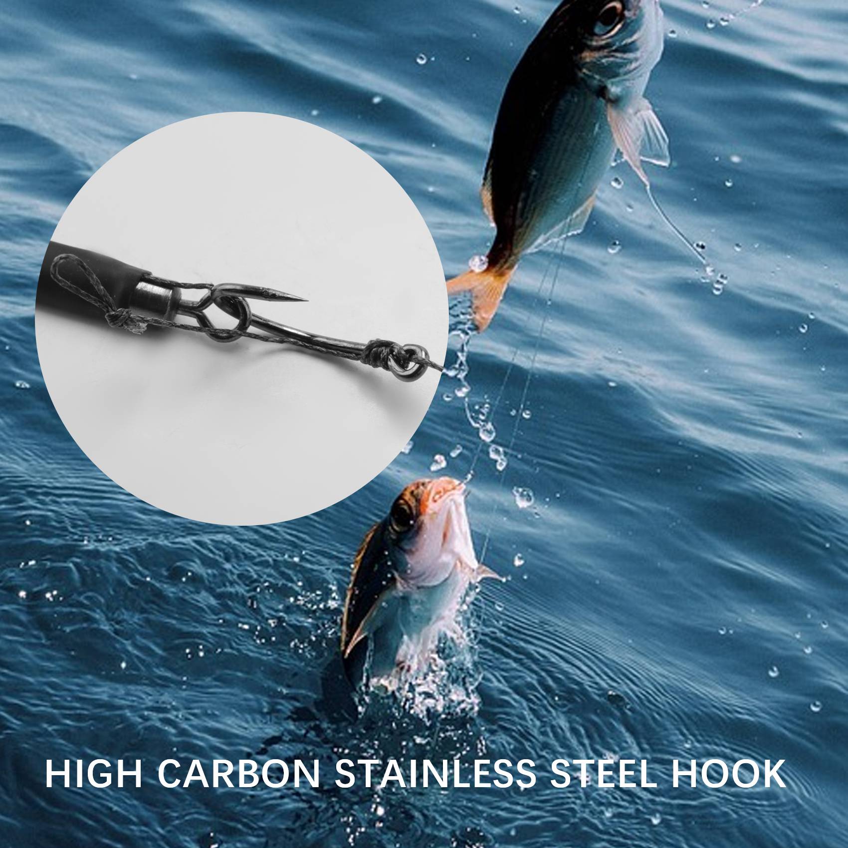 AD45 30 X Hair Rigs Barbless S - Carp Fishing Tackle 评论和价格