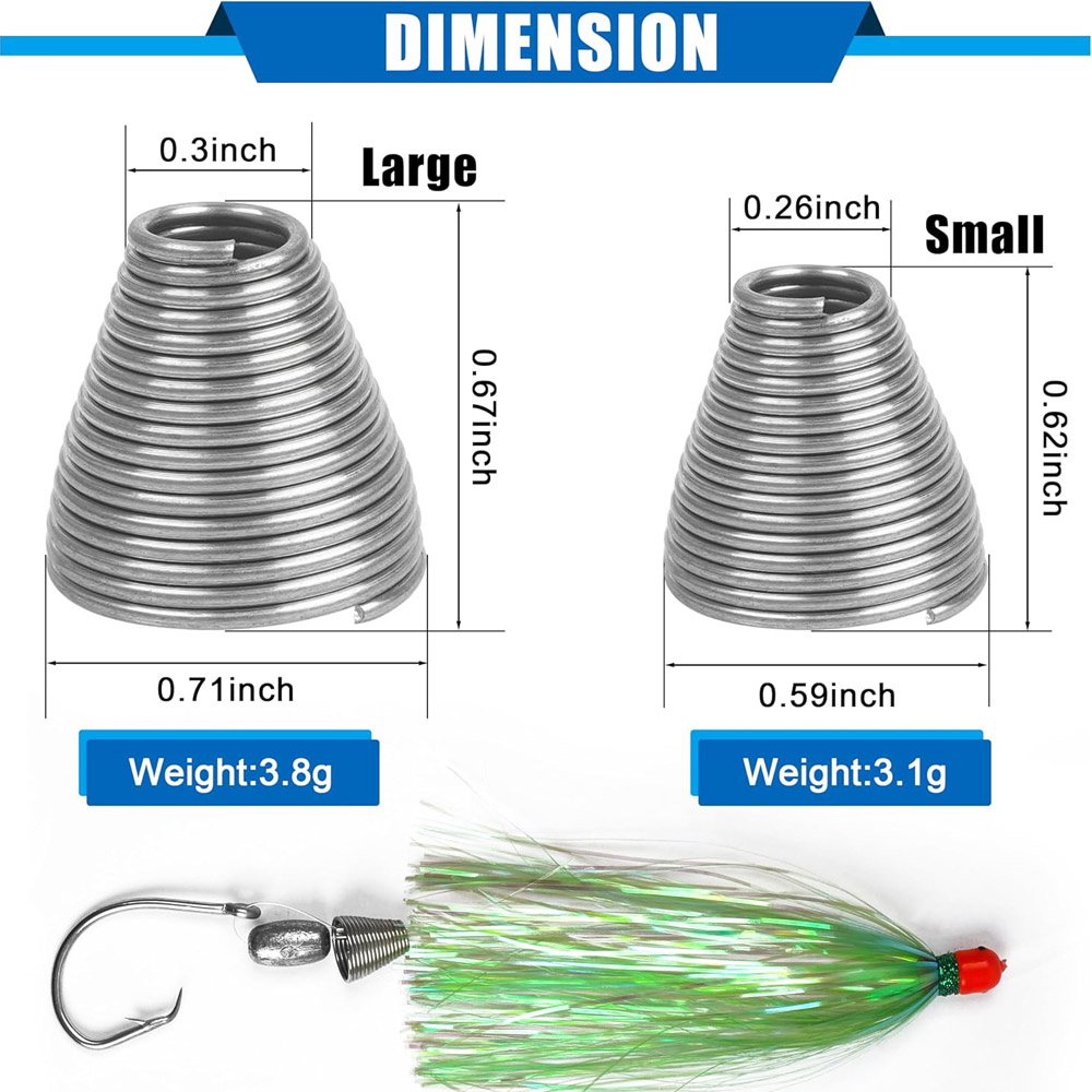 20Pcs Ballyhoo Bait Rigging Sp - Carp Fishing Tackle 评论和价格