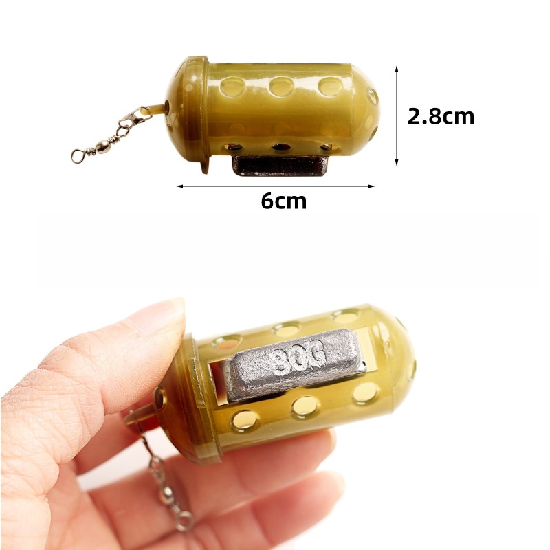 6PCS Carp Fishing Method Feede - Fishing Equipment Bait 评论和价格