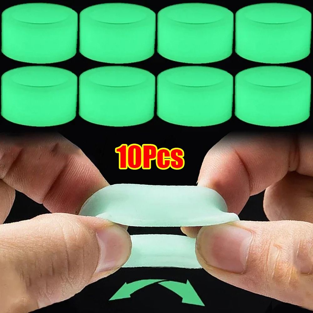 10Pcs Durable Silicone Fishing - Fishing Equipment Parts 评论和价格