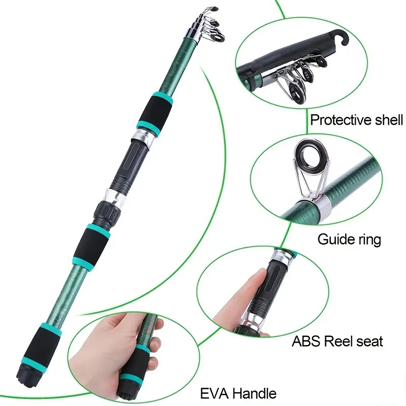BRAVMACK Travel Telescopic Fis - Fishing Equipment Online 评论和价格
