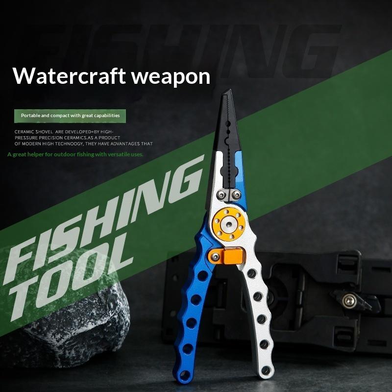 Aluminum Alloy Fishing Pliers  - Fishing Equipment Hanger 评论和价格