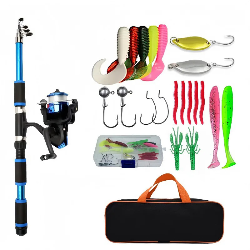Fishing Pole Set Full Kits Wit - Fishing Equipment Online 评论和价格