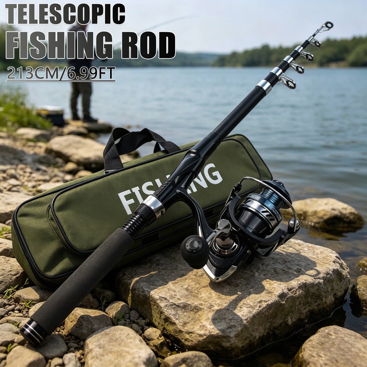 86-Piece Telescopic Fishing Ro - Fishing Equipment Online 评论和价格