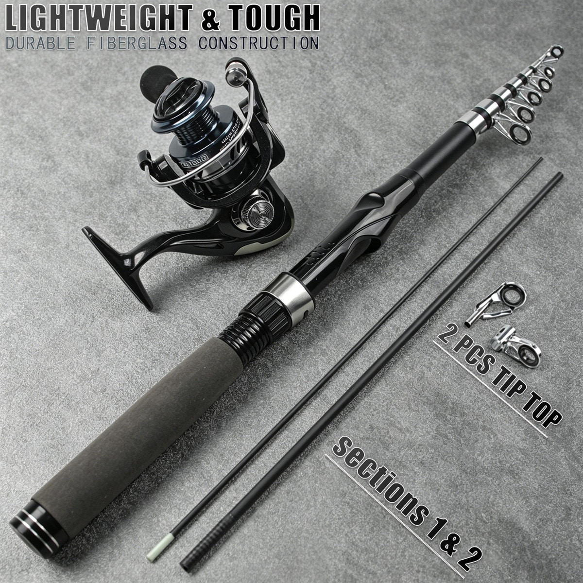 86-Piece Telescopic Fishing Ro - Fishing Equipment Online 评论和价格