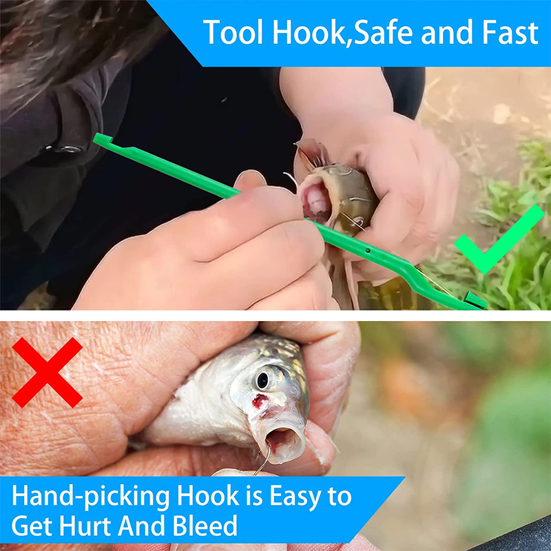 Easy Fish Hook Remover Tool Fi - Fishing Equipment Hanger 评论和价格