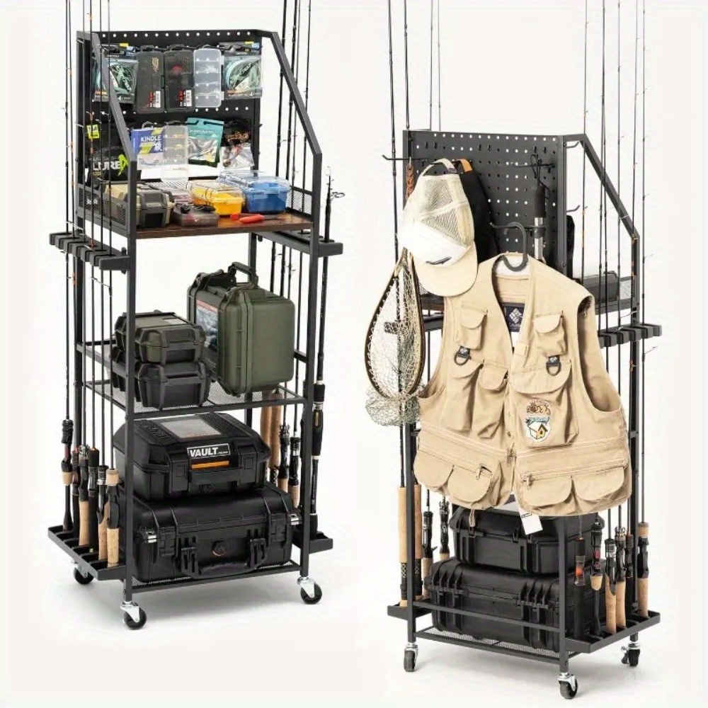 Fishing Rod Holders for Garage - Fishing Quest 评论和价格