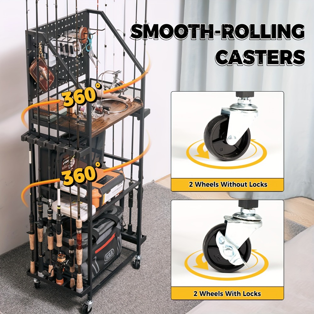 Fishing Rod Holders for Garage - Fishing Quest 评论和价格