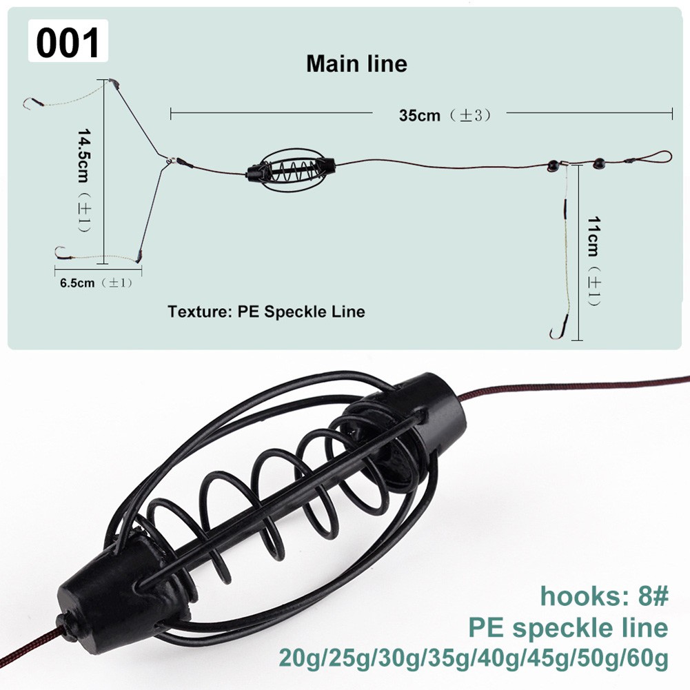 1PCS Carp Fishing Feeder Europ - Fishing Equipment Bait 评论和价格