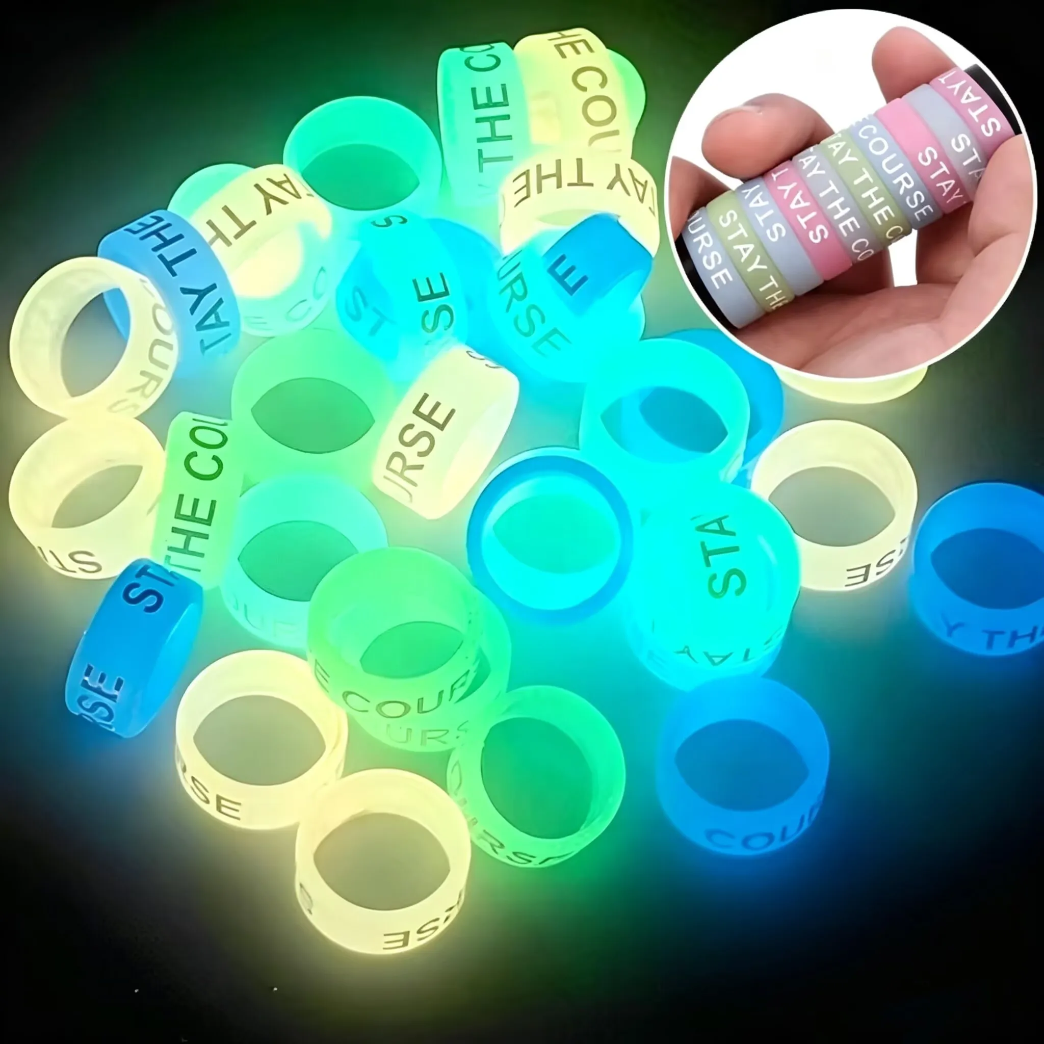 20PCS Anti Slip Silicone Multi - Fishing Equipment Parts 评论和价格